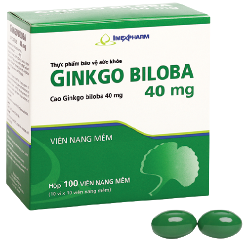 Ginkgo biloba 40mg imexpharm (h/100v)