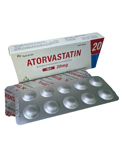 Atorvastatin 20mg tv.pharm (h/30v)