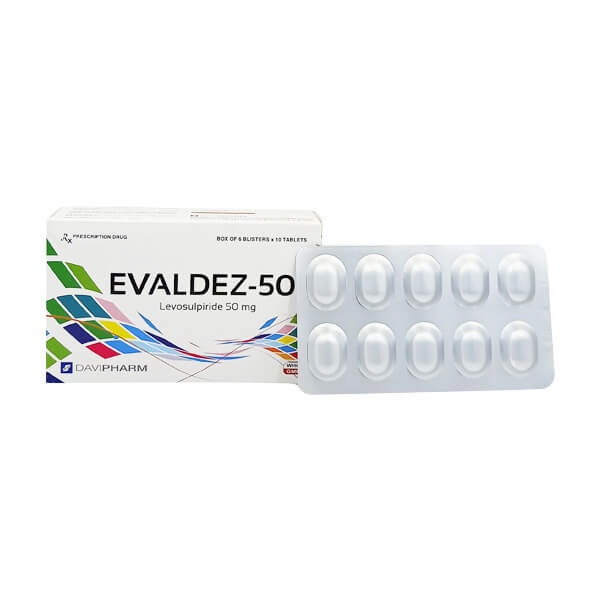 Evaldez levosulpirid 50mg davipharm (h/60v)