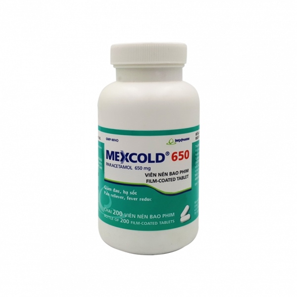 Mexcold 650mg imexpharm (c/200v)