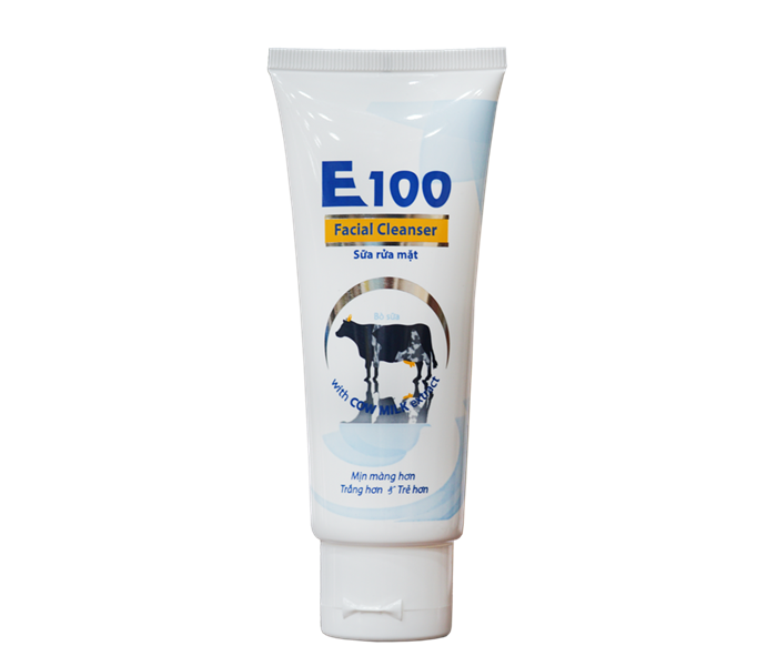 Sữa rửa mặt e100 bò tươi (tuýp/80ml)