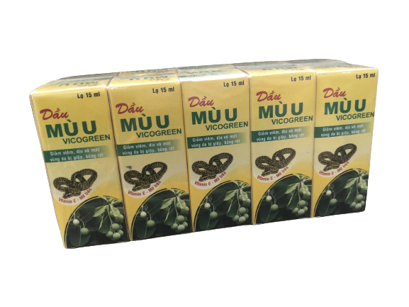 Dầu mù u vicogreen (lốc/10c/15ml)