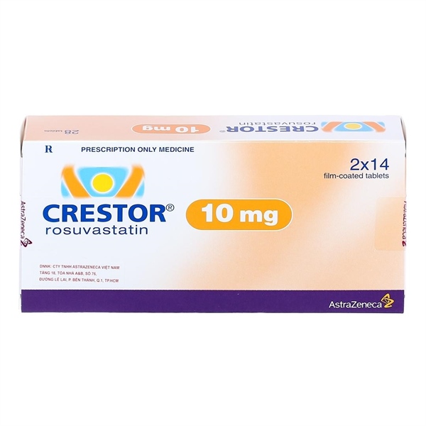 Crestor rosuvastatin 10mg (h/28v)
