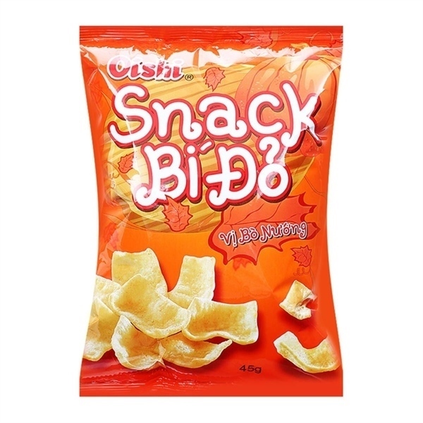 Bim bim Oishi bí đỏ 45GR