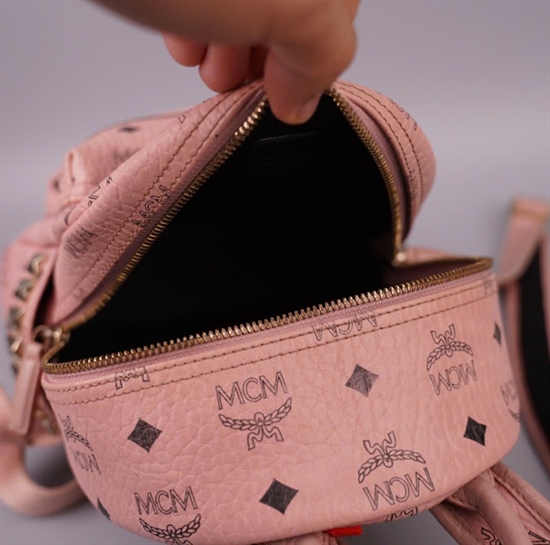 Balo MCM hồng (10011811) KG+