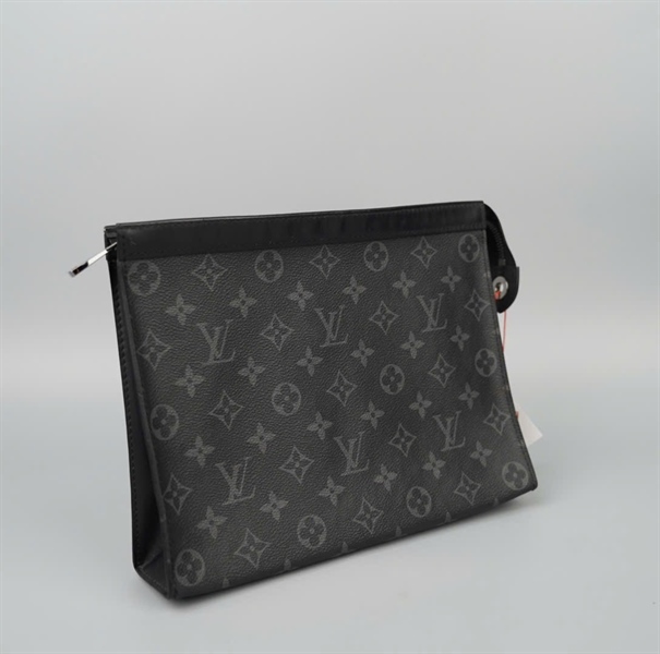 Túi LV Clutch hoa đen (SP4196) sz24 KG+