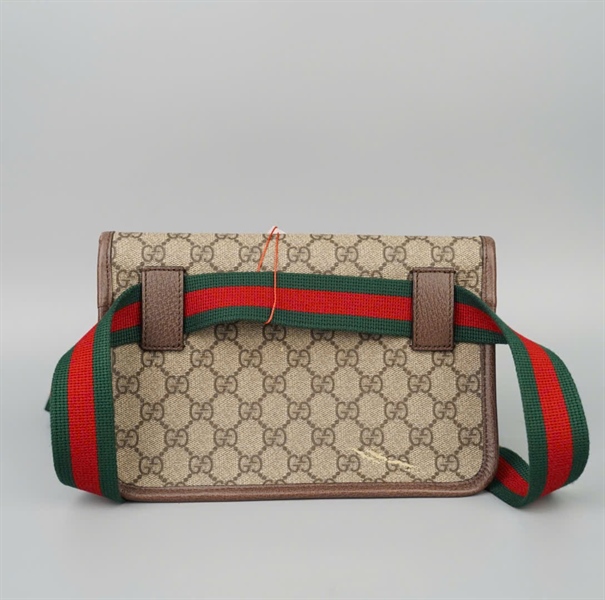 Túi GG đeo chéo xám (498075) sz23 KG+