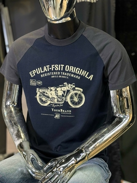 Thun CTQC-TUNSHM-7303 moto your brand - Xanh tay xám