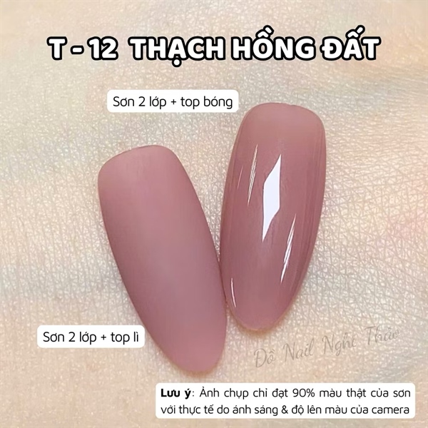 Lẻ sơn gel THẠCH ĐỤC Ramyla