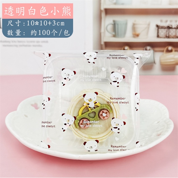 Túi dán gấu Panda 10cm 100c