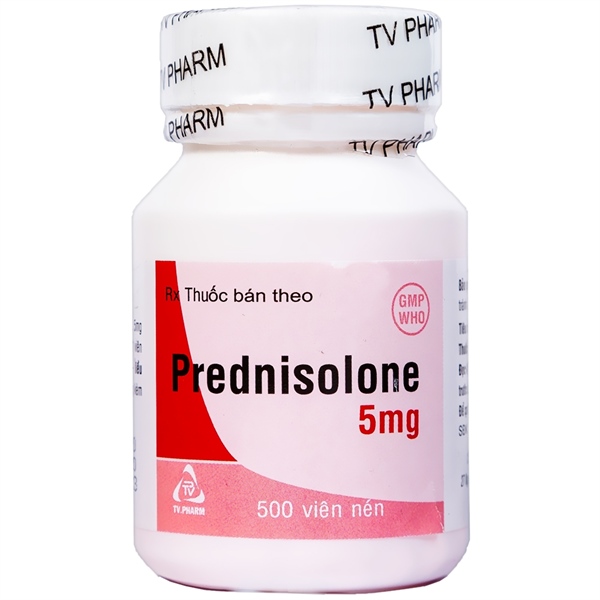 Prednisolone 5mg tv.pharm (c/500v)