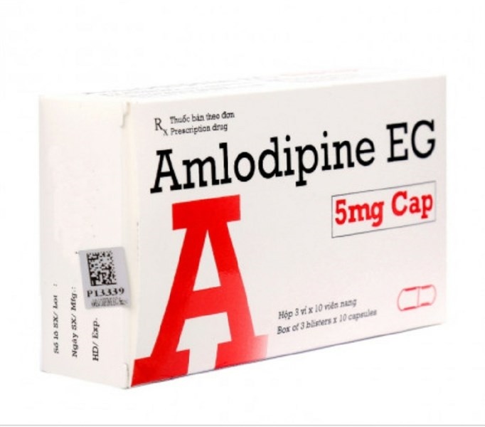 Amlodipine eg 5mg capsules pymepharco (h/30v)