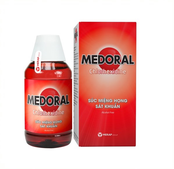 Medoral alcohol free merap (c/125ml)