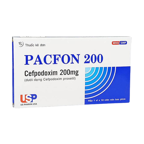 Pacfon 200 cefpodoxim 200mg usp (h/10v)