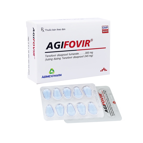 Agifovir tenofovir 300mg agimexpharm (h/30v)