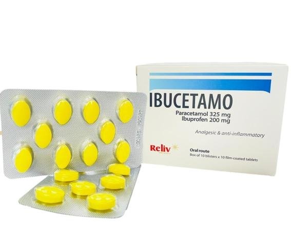 Ibucetamo reliv (h/100v)