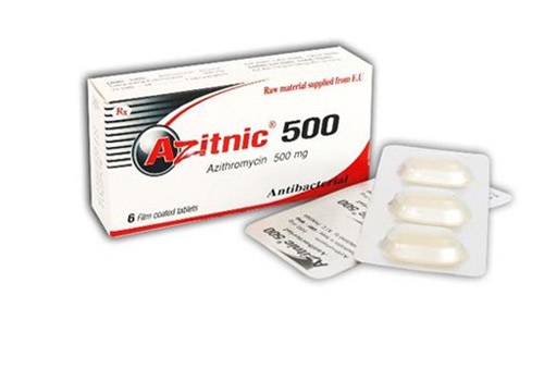 Azitnic azithromycin 500mg usa-nic pharma (h/6v)