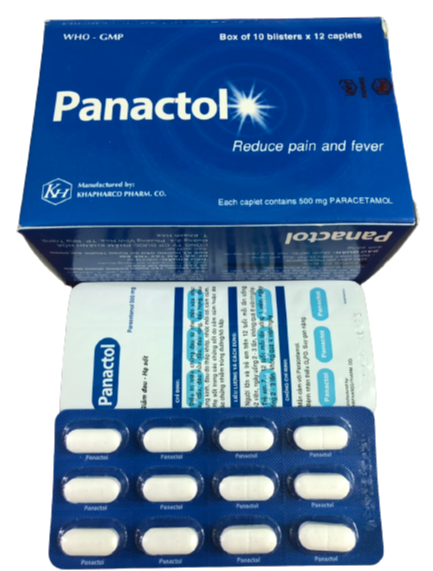 Panactol paraceramol 500mg khapharco (h/120v)