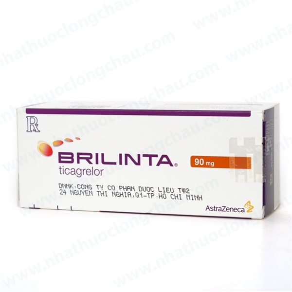 Brilinta ticagrelor 90mg astrazeneca (h/60v)