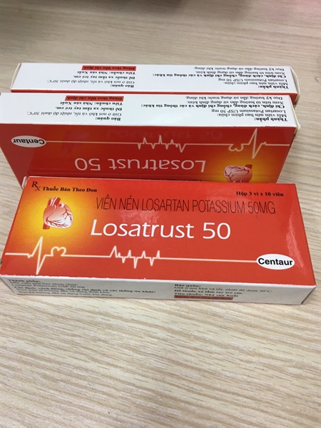 Losatrust 50mg centaur pharm (h/30v)