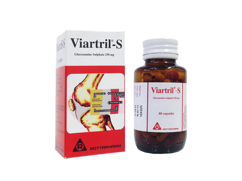 Viartril s glucosamin 250mg rottapharm (c/80v)