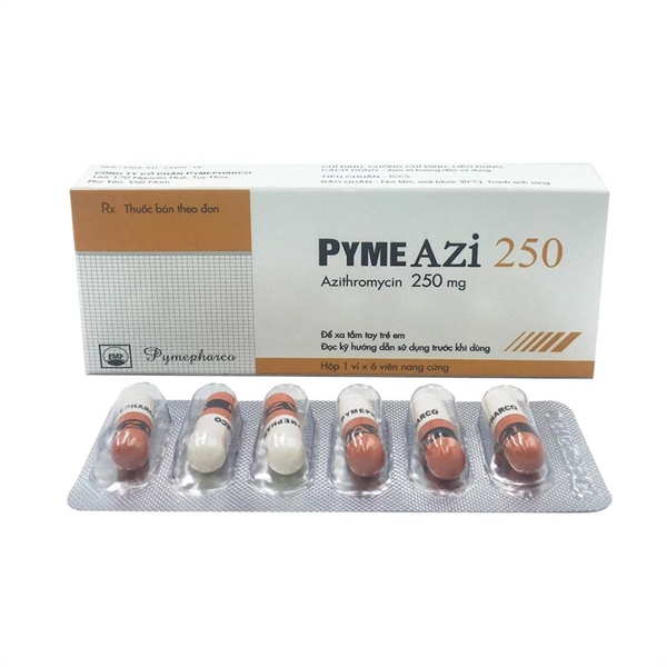 Pyme azi 250 pymepharco (h/6v)