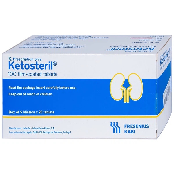 Ketosteril tablets fresenius kabi (h/100v) (công ty)