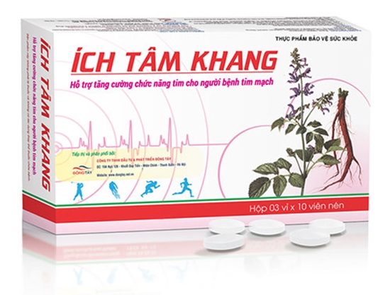 Ích tâm khang đông tây pharma (h/30v)
