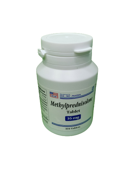 Methylprednisolon 16mg usa nic (c/100v) (chai)