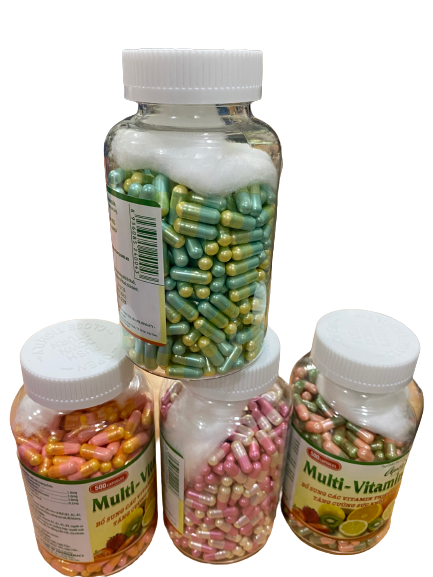 Multi-Vitamin Apco (C/500v) (Màu Ngẫu Nhiên)
