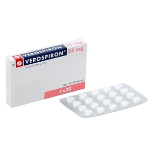 Verospiron 25mg gedeon richter (h/20v)