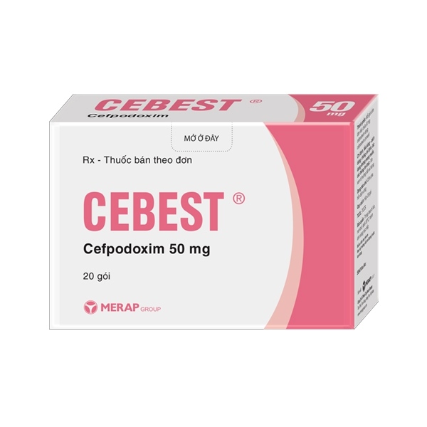 Cebest cefpodoxim 50mg merap (h/20g)