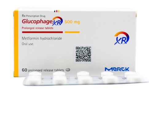 Glucophage 500 xr merck (h/60v)