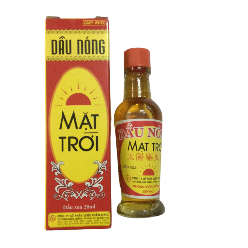 Dầu nóng mặt trời opc (c/20ml)