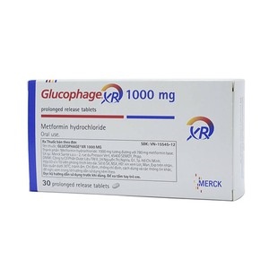 Glucophage xr 1000mg merck (h/30v)