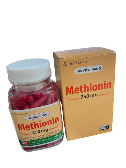 Methionin 250mg dp 3/2 (c/100v)