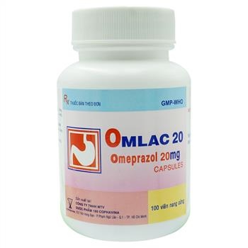 Omlac omeprazol 20mg capsules cophavina (c/100v)