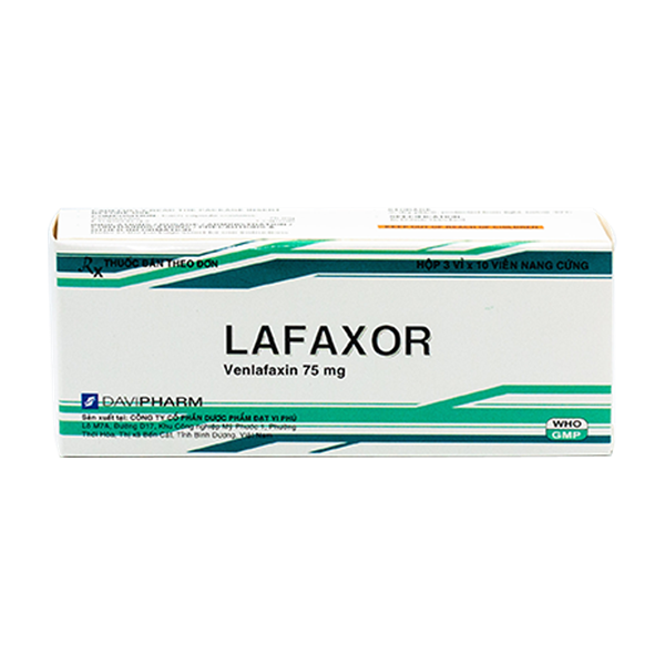 Lafaxor venlafaxin 75mg davipharm (h/30v)
