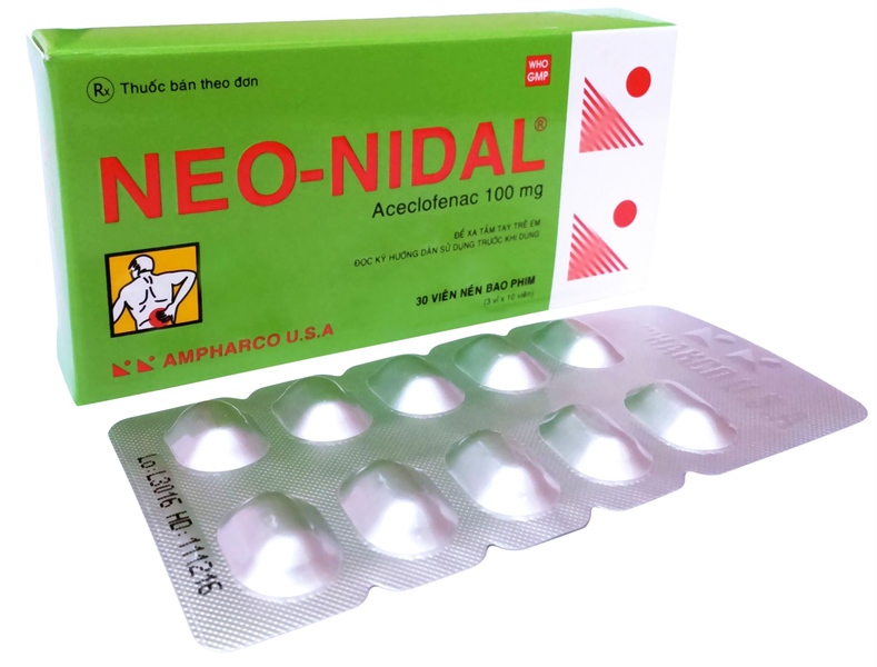 Neo-nidal 100mg ampharco (h/30v)