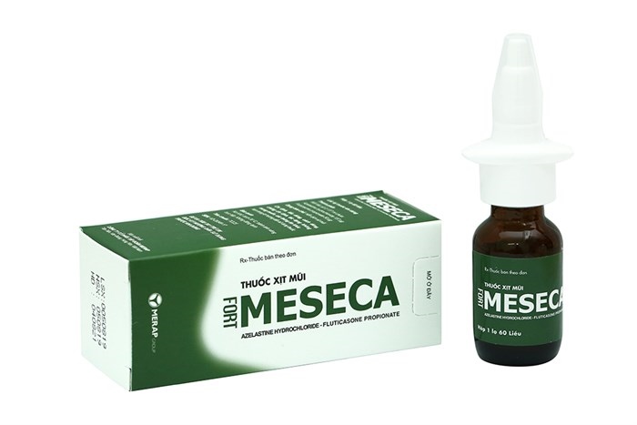 Xịt mũi meseca fort merap (chai 60 liều)