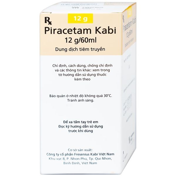 Piracetam kabi 12g/60ml (c/60ml)