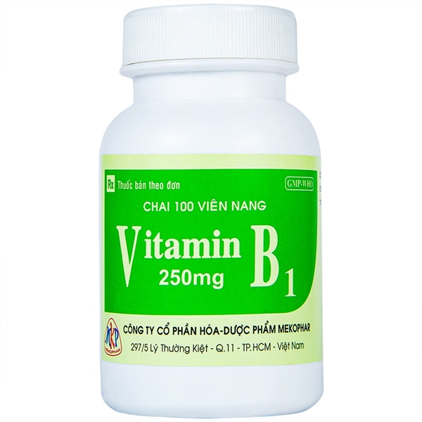Vitamin b1 250mg - mekophar (c/100v)