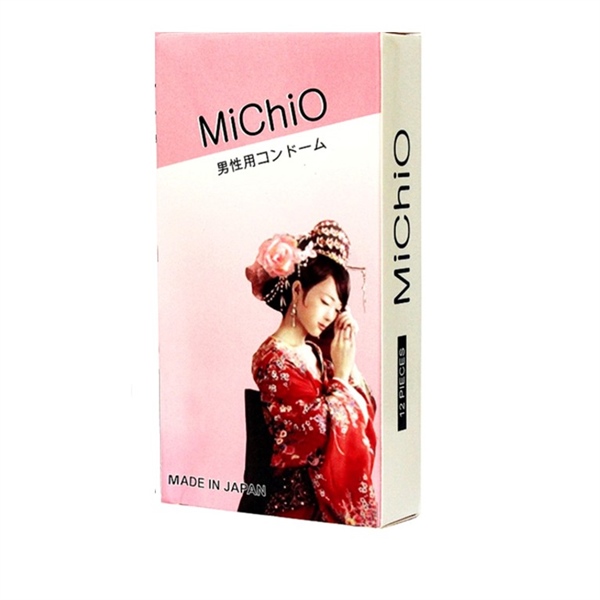 Bao cao su michio nhật (Hộp lớn/12 hộp nhỏ/12 cái)