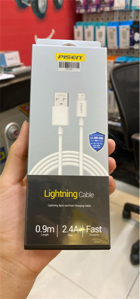 Cáp sạc Pisen IP 100Cm (AL05)
