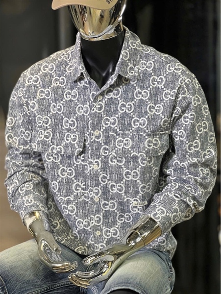 SM TD-QCCC họa tiết GG -2803 Xanh