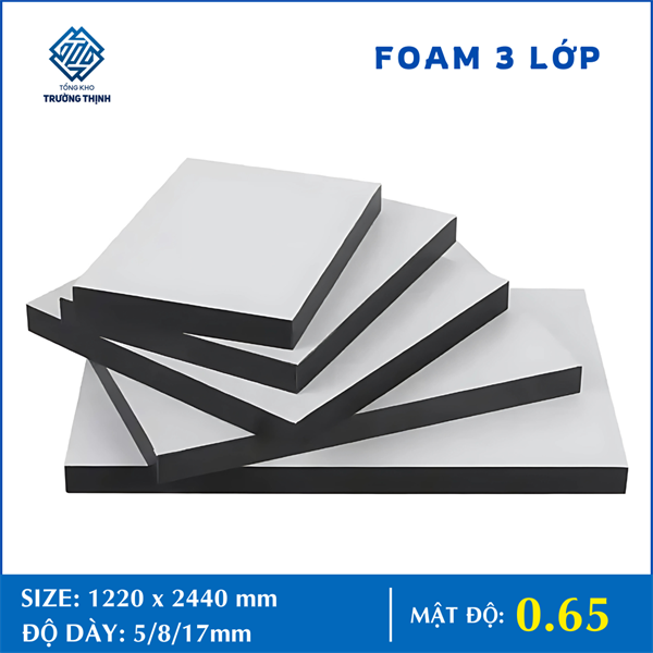 FOAM 3 LỚP - 17MM - 0.65