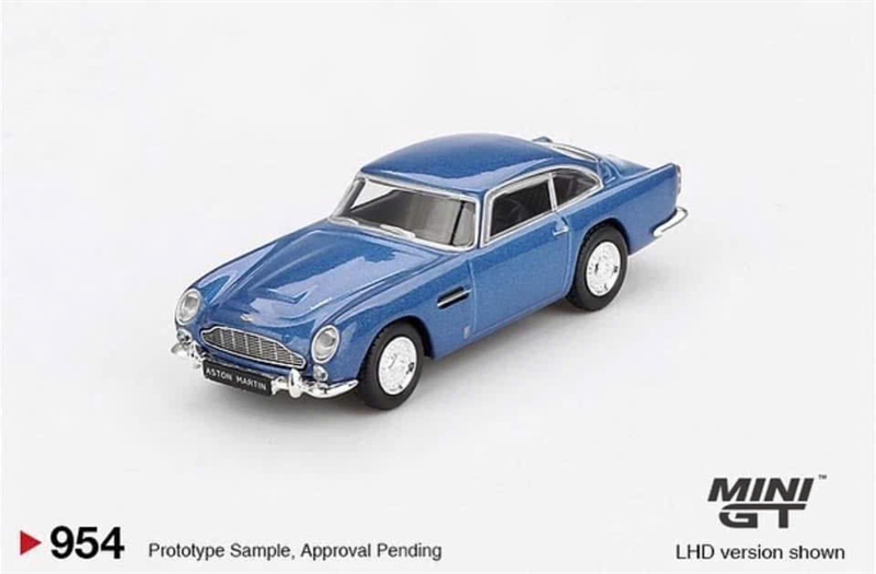 Mini GT Box Version MGT00954 Aston Martin DB5 Sierra Blue