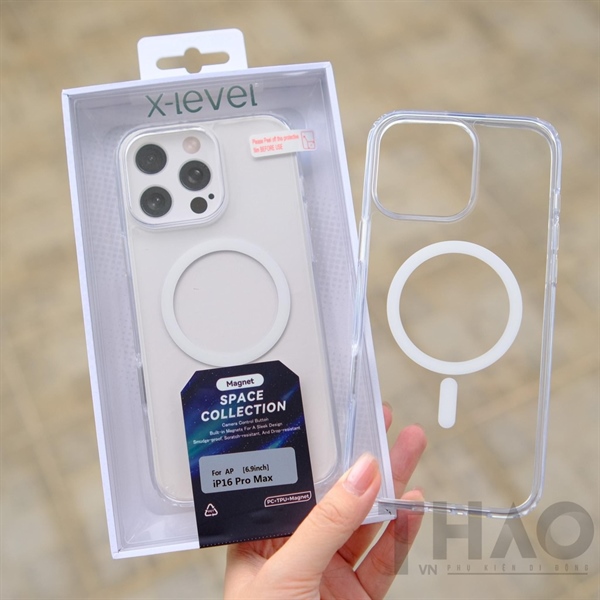 Ốp X-level Space Camera Control Magsafe