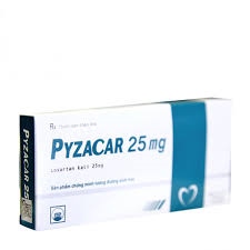 Pyzacar losartan kali 25mg pymepharco (h/30v)