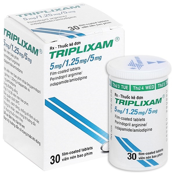 Triplixam 5mg/1.25mg/5mg Servier (L/30v)